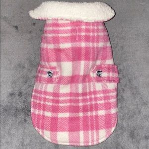 New rhinestone plaid dog sweater clothes